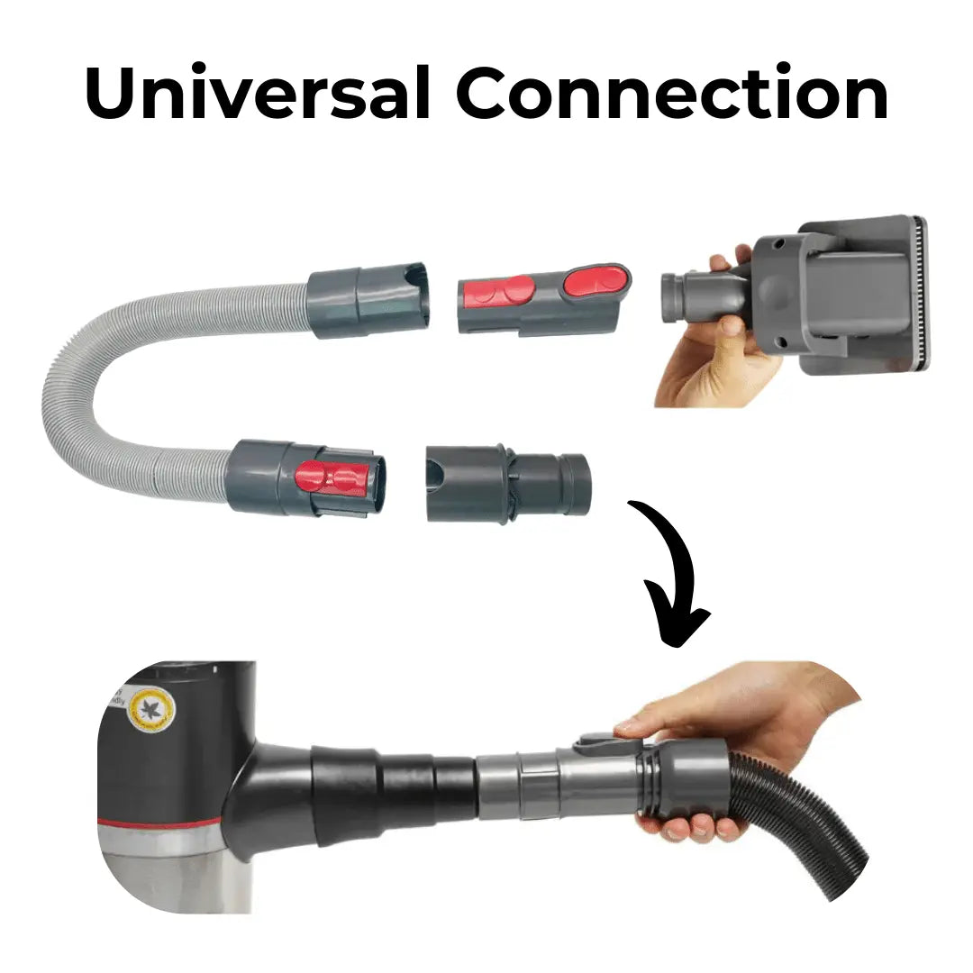 Universal vacuum sale cleaner extension hose